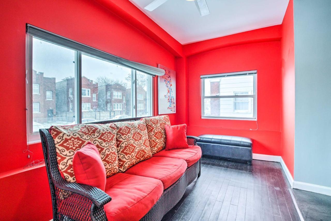 Quiet Chicago Townhome Walk To Subway Stations Eksteriør bilde