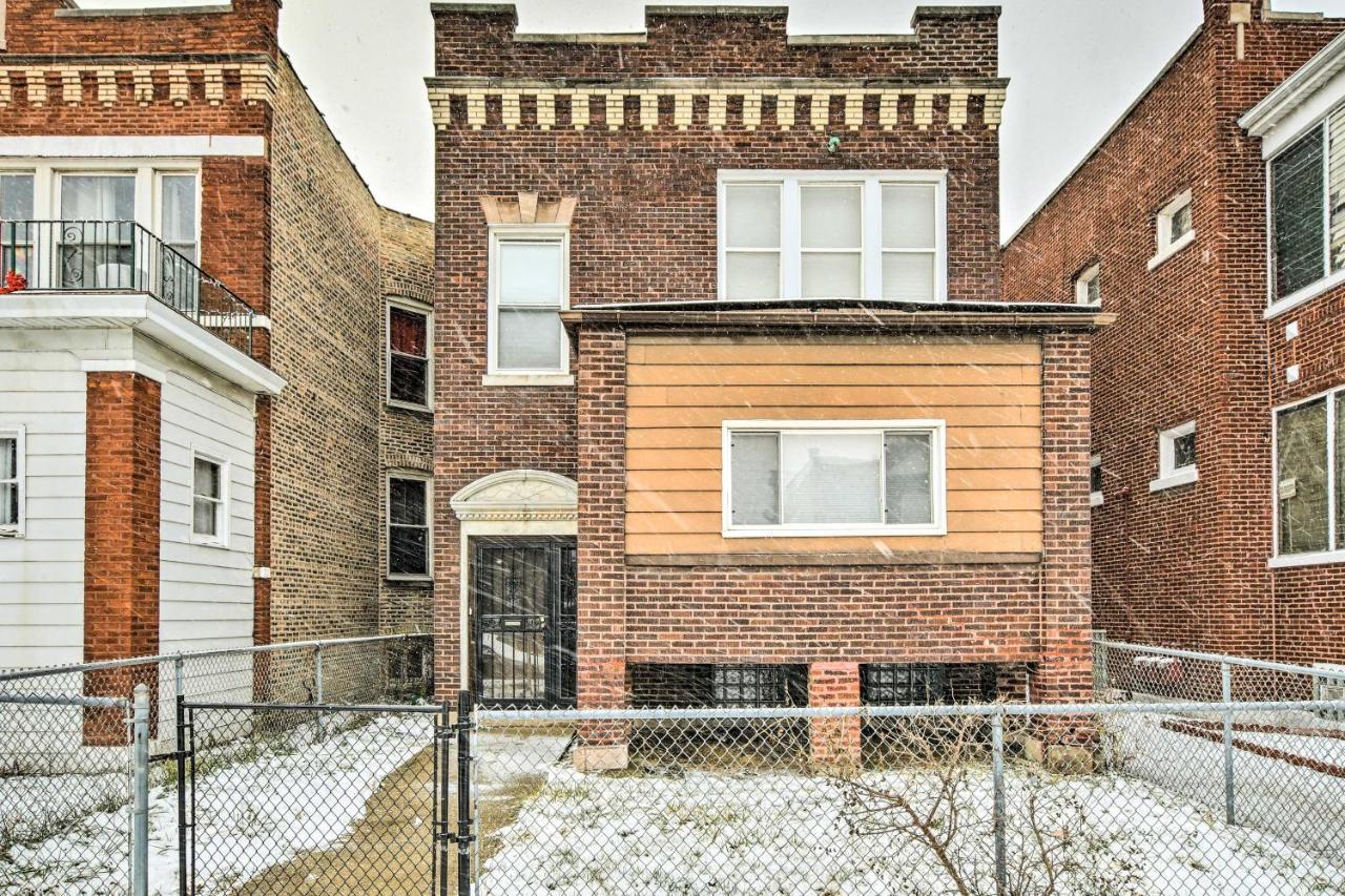 Quiet Chicago Townhome Walk To Subway Stations Eksteriør bilde